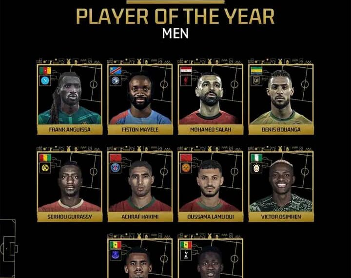 CAF AWARDS 2025 : Onana et Zambo nominés, Mbeumo oublié