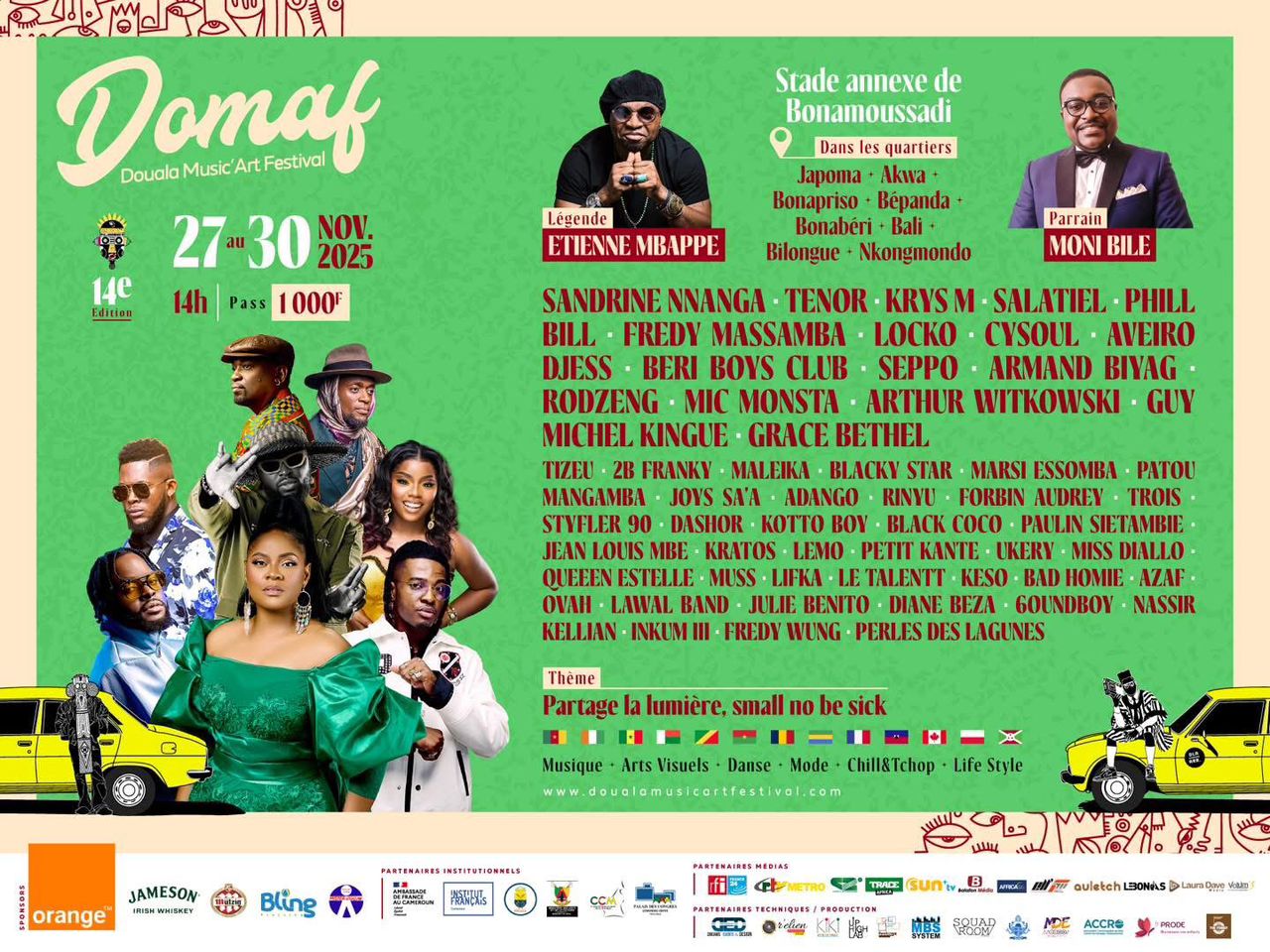 Douala accueille le Douala Music’Art Festival (DOMAF) du 27 au 30 novembre