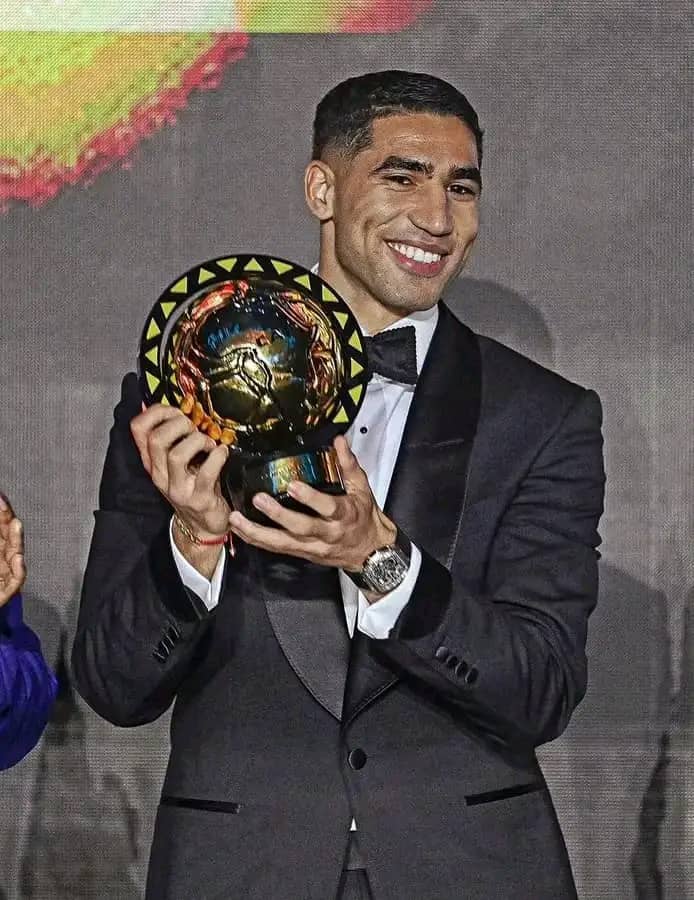 CAF AWARDS 2025: Hakimi roi d' Afrique