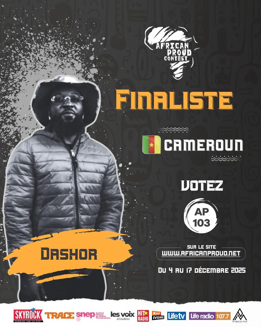 Dashor, le “Crabe Suprême”, en finale de l’African Proud Contest 2025