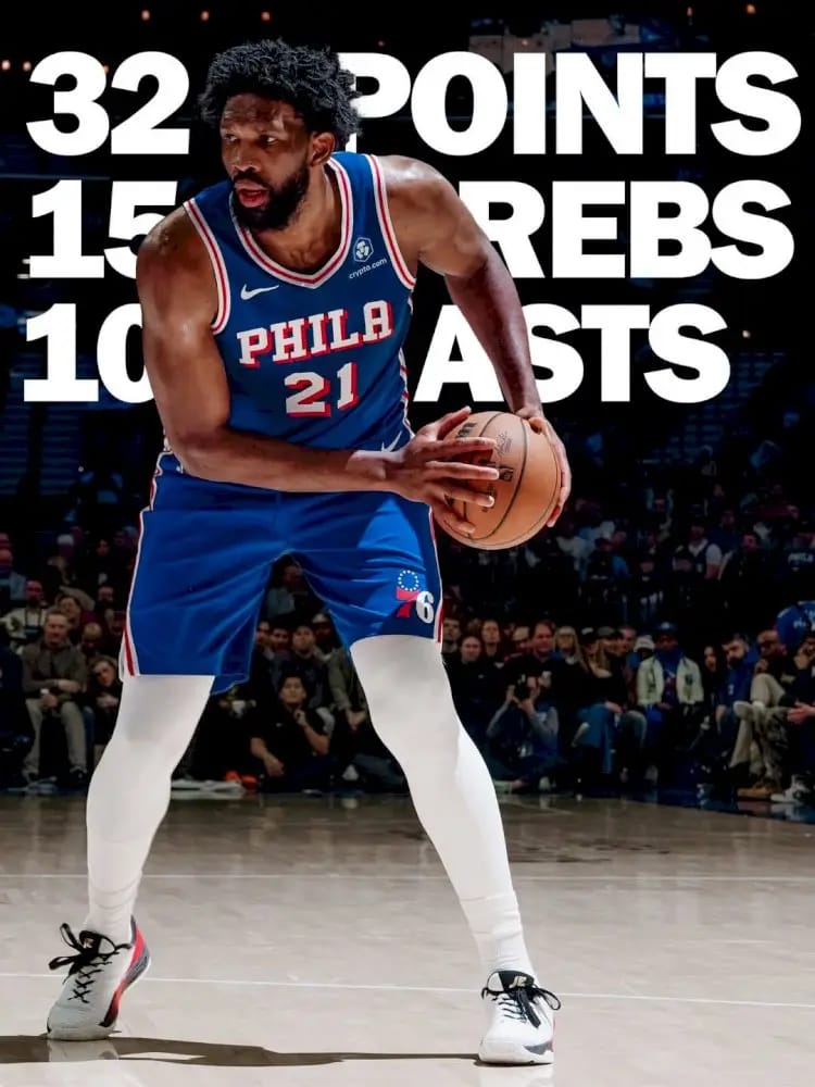 NBA : Joel Embiid en mode patron, Philadelphie s’impose au forceps