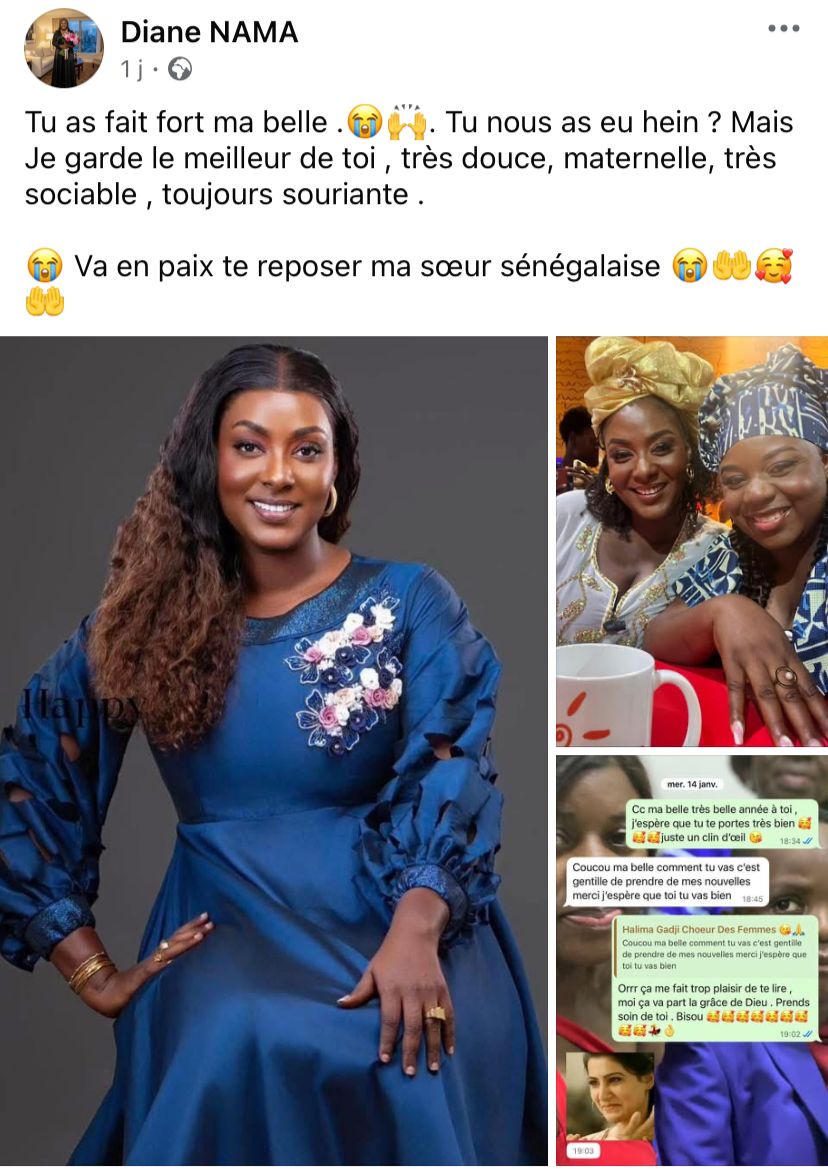 Dépression : après le décès d’Halima Gadji, les stars camerounaises s’expriment