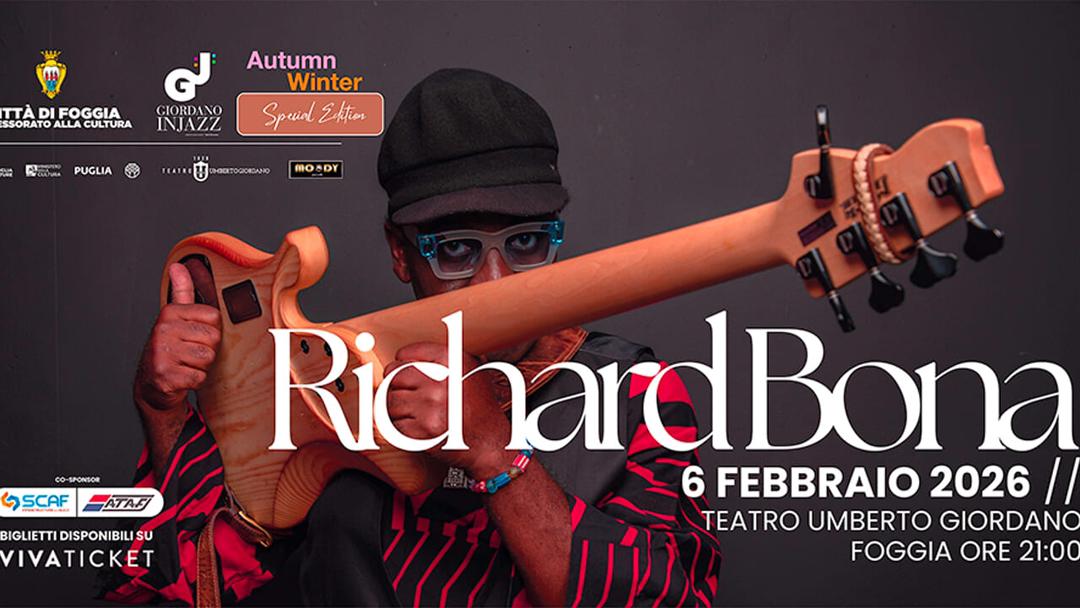 Richard Bona électrise le Giordano in Jazz à Foggia