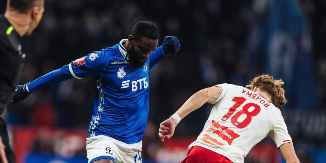 Coupe de Russie : Ngamaleu brille et guide le Dynamo Moscou vers la victoire en demi-finale aller