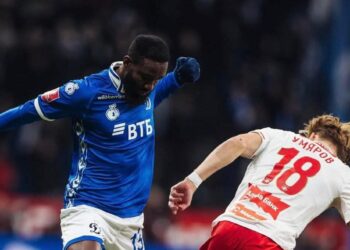 Coupe de Russie : Ngamaleu brille et guide le Dynamo Moscou vers la victoire en demi-finale aller