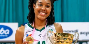 Marina Ewodo championne de la Central Europe Women’s League avec SBŠ Ostrava