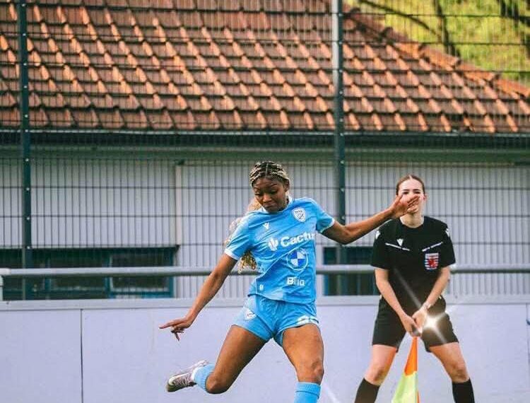 Lionnes indomptables : Mireille Tchengang guide le Racing Union Lëtzebuerg vers les demi-finales de la coupe du Luxembourg