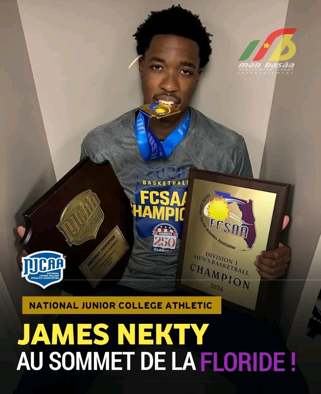 James Nekty propulse les Chipola Indians au sommet : cap sur le sacre national