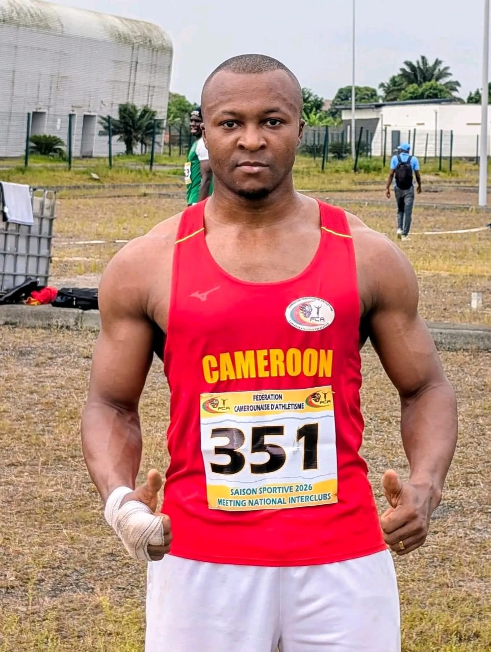 2eme Meeting national : Takougoum Billy entre dans l’histoire du lancer de poids de l’athlétisme camerounais