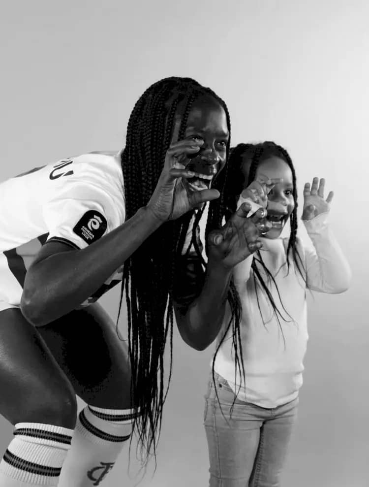 Falonne Meffometou : Lionne Indomptable entre terrain et maternité