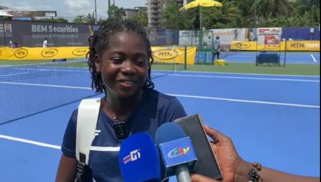 ITF J30 Douala : Gloria Temgoua surclasse tout une “bicyclette” qui en dit long