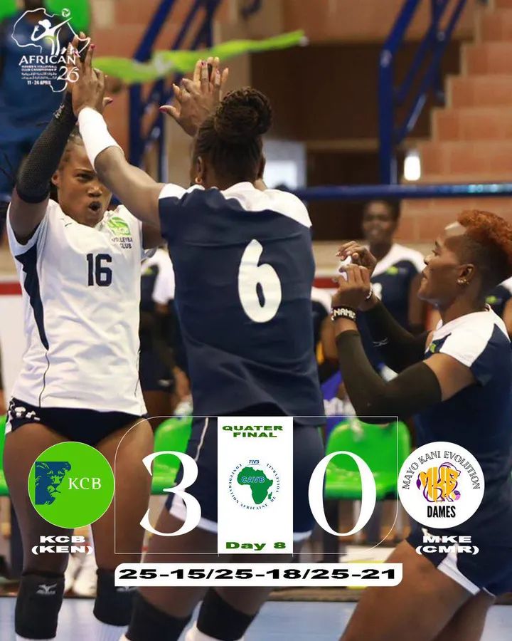 Ligue des champions Africaine de volleyball dames 2026 : Mayo Kani s’arrête en quarts mais reste en course pour la 5e place