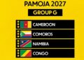CAN 2027 : le Cameroun hérite d’un groupe G piégeux mais abordable