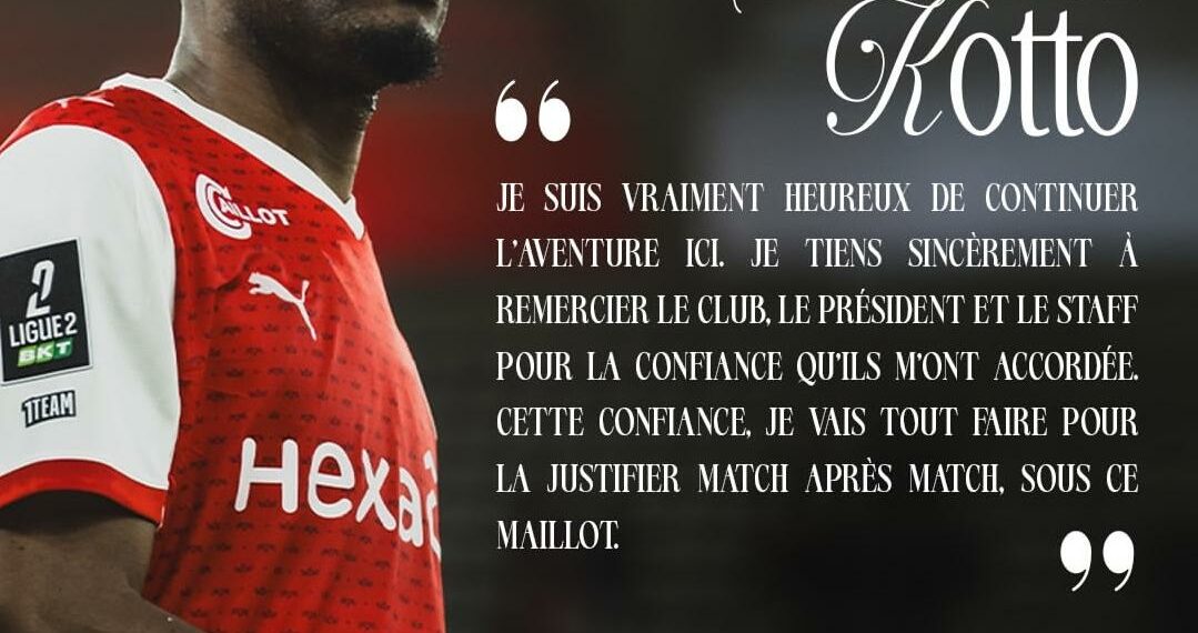 Samuel Kotto s’inscrit dans la durée avec Reims