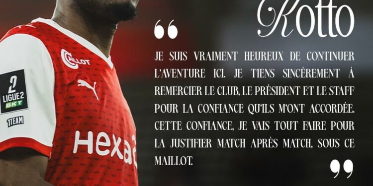 Samuel Kotto s’inscrit dans la durée avec Reims