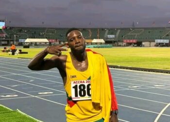 Athlétisme : de gardien de but à roi du sprint , l’ascension fulgurante d’Emmanuel Eseme