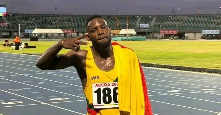 Athlétisme : de gardien de but à roi du sprint , l’ascension fulgurante d’Emmanuel Eseme