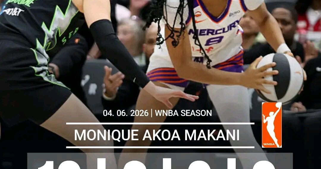 WNBA : Monique Akoa Makani confirme sa montée en puissance et guide les siens vers la victoire
