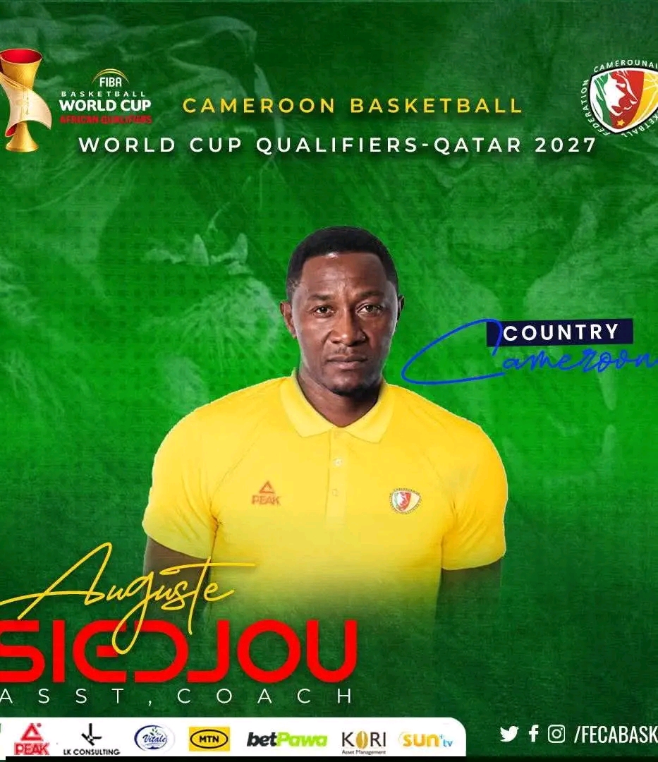 Basketball : Auguste Siedjou nommé coach adjoint des lions indomptables