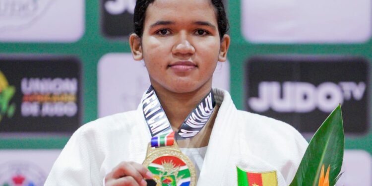 Judo : la camerounaise Miriame Nsame Mbongo règne sur Johannesburg