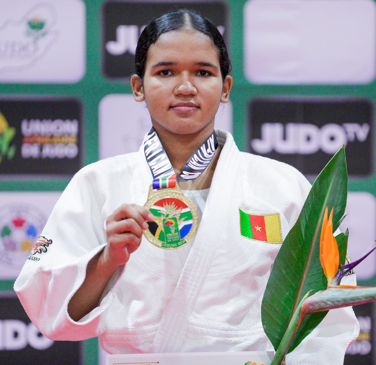 Judo : la camerounaise Miriame Nsame Mbongo règne sur Johannesburg