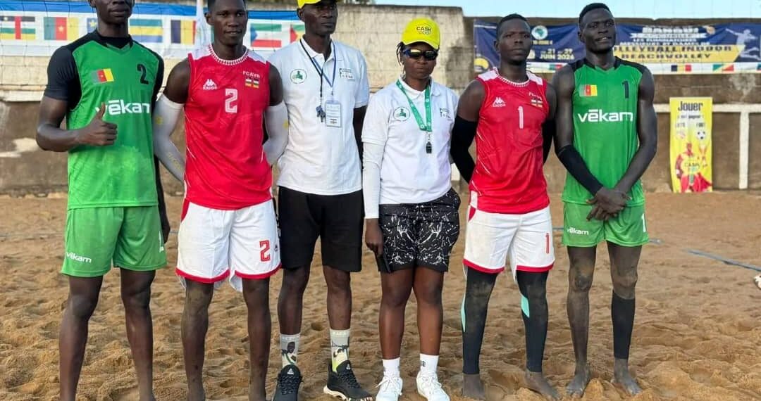 Beach-volley : le Cameroun règne sur la Zone 4 et valide son billet pour la phase continentale