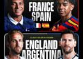 Coupe du monde 2026 : un dernier carré royal entre la France, l'Espagne, l'Angleterre et l'Argentine