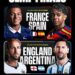 Coupe du monde 2026 : un dernier carré royal entre la France, l'Espagne, l'Angleterre et l'Argentine