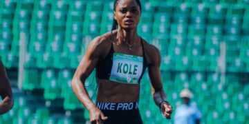Herverge Kole Etame règne sur le sprint à Strasbourg : l'or sur 200 m et un record personnel en 22"7