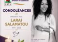 Dernier hommage à Laraï Salamatou : la CRTV accompagne sa journaliste vers sa dernière demeure