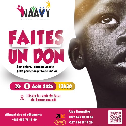 Brunch caritatif : le 8 août à Bonamoussadi, Naavy offre une journée de lumière aux enfants de l'Arche de Mummy