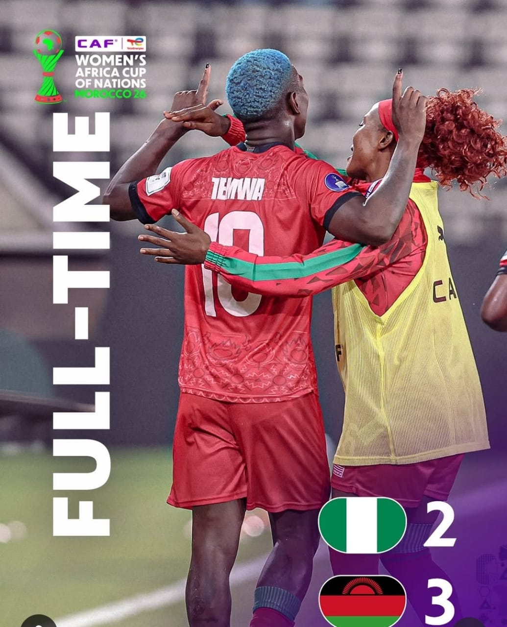 Le Malawi frappe un immense coup dès son entrée dans cette CAN Féminine 2026