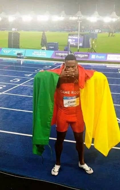 Emmanuel Eseme, roi du Commonwealth 2026 : l'or historique en 9"83 