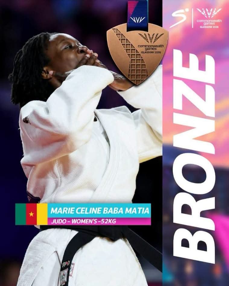 Exploit à Glasgow 2026 : Marie Céline Baba Matia décroche une médaille de bronze historique