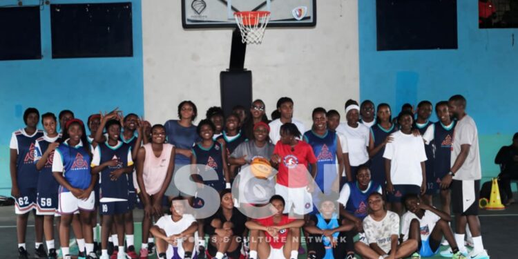 Basketball : Michelle Sokoudjou boucle sa tournée estivale en beauté à Douala