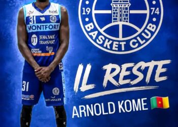 Arnold Kome continue d'écrire son histoire à Montfort Basketball En France 