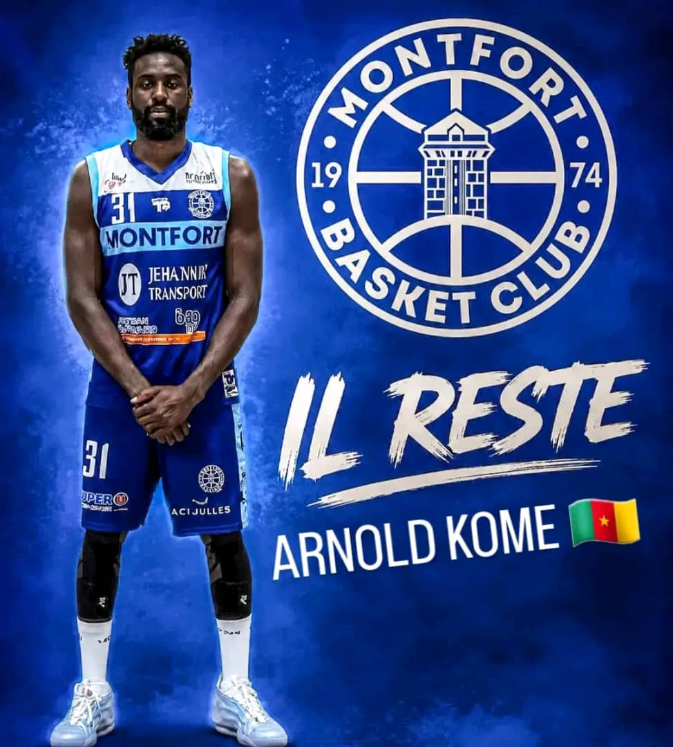 Arnold Kome continue d'écrire son histoire à Montfort Basketball En France