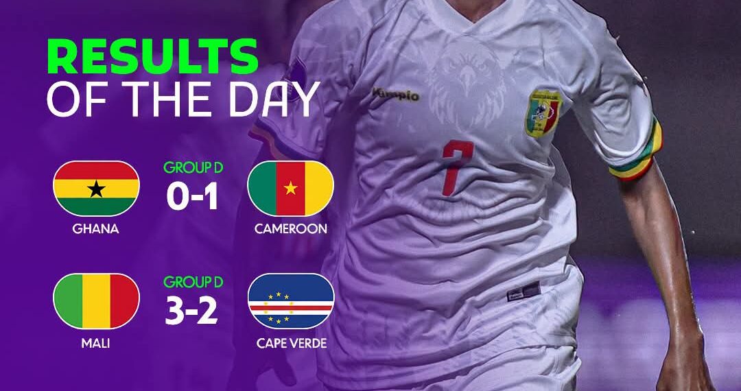 CAN Féminine 2026 : Groupe D, Le Cameroun en quarts, le Cap-Vert éliminé, Ghana et Mali en duel pour les quarts