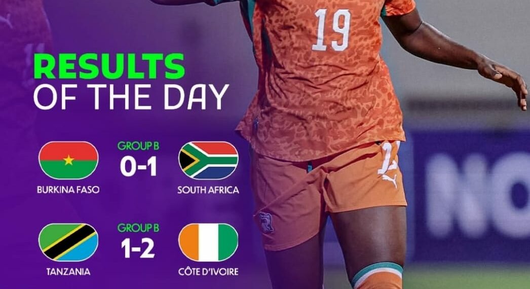 CAN Féminine 2026 : la Côte d'Ivoire confirme, l'Afrique du Sud se relance dans le groupe B