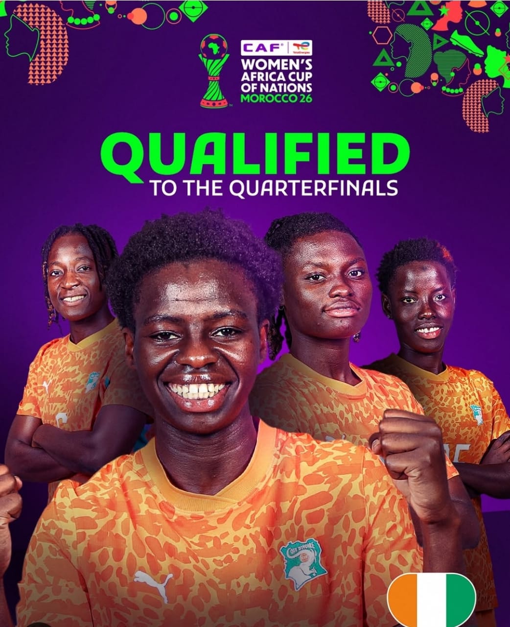 CAN Féminine 2026 : la Côte d'Ivoire confirme, l'Afrique du Sud se relance dans le groupe B