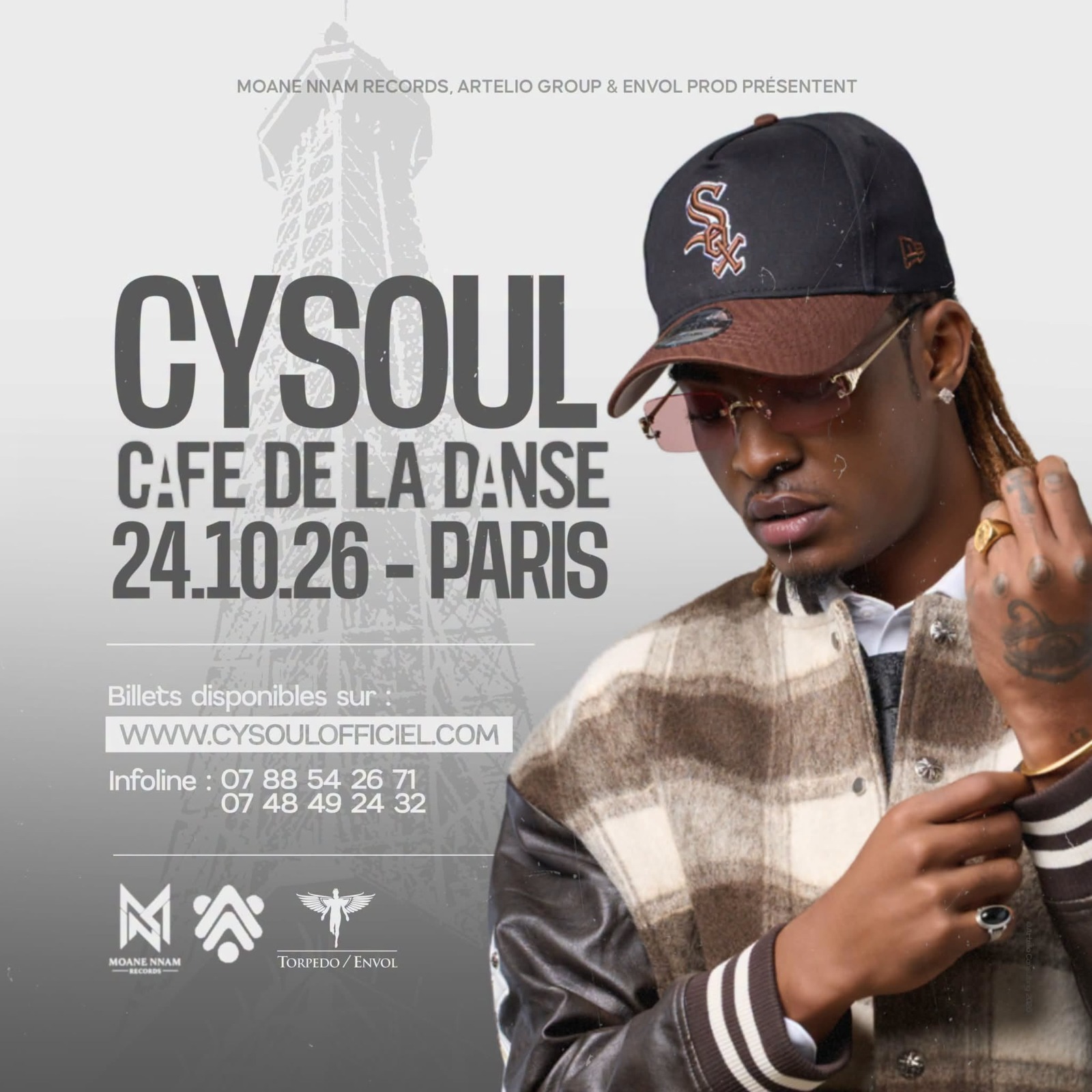 Musique : Cysoul à la conquête de l’Europe avec une tournée de sept dates