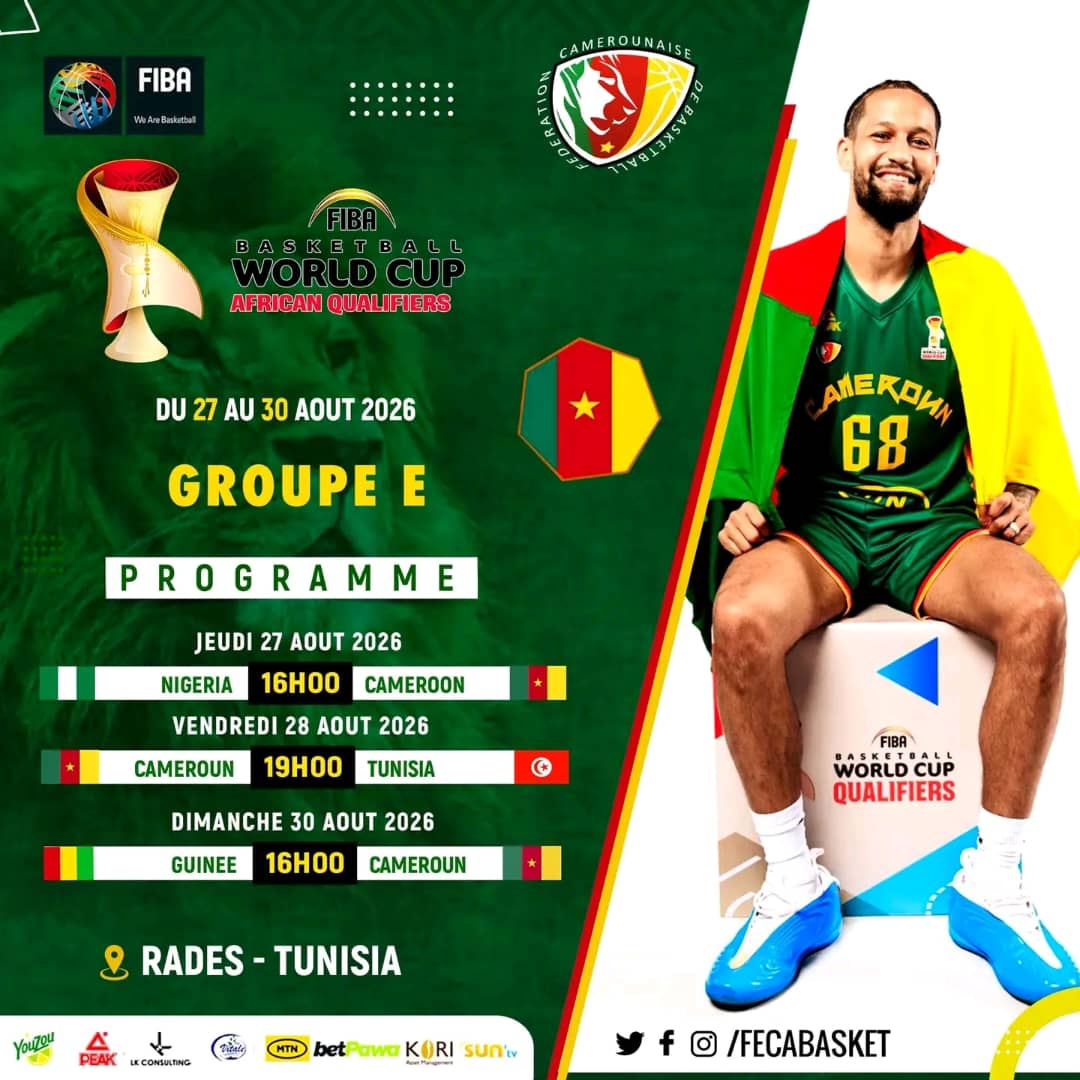 Qualification Mondial Fiba Qatar 2027 : Cap Sur Radès Pour Les Lions Indomptables
