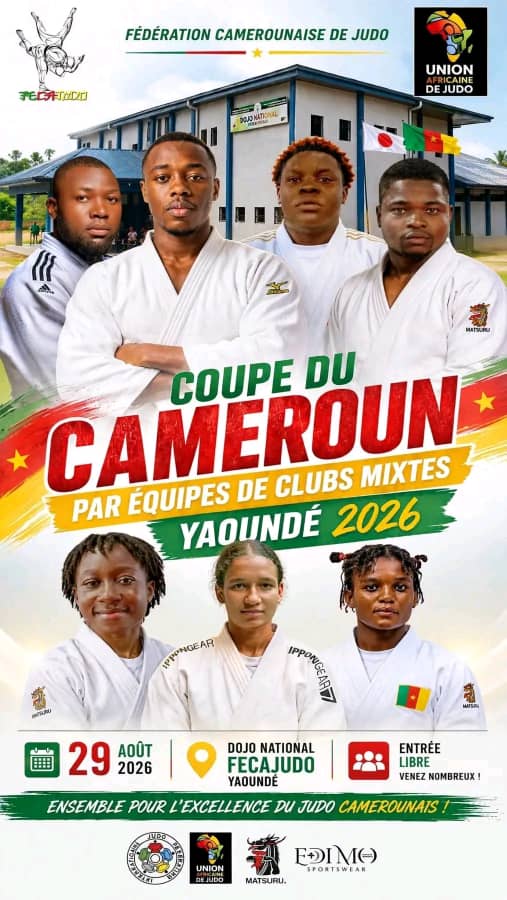 Judo : la coupe du Cameroun par équipes mixtes se prépare