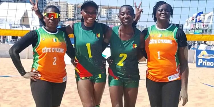 CAVB 2026 Beach Volleyball Championship Cup : les Lionnes s’inclinent d’entrée