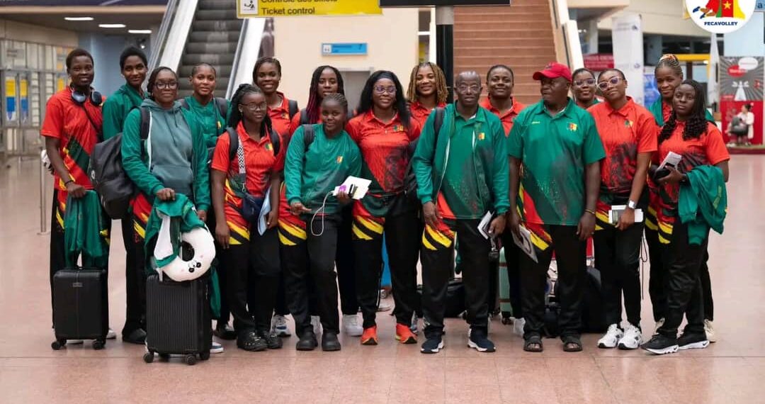 Chan Volleyball Dames 2026 : Tina Mbouombouo et les lionnes indomptables posent leurs valises à Nairobi