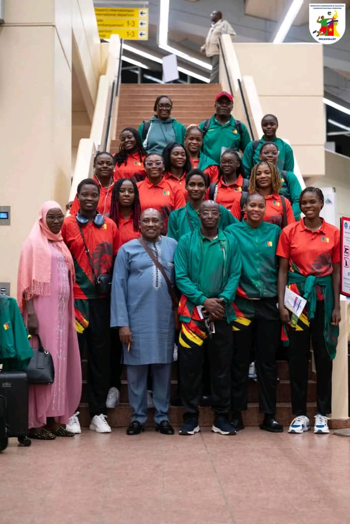 Chan Volleyball Dames 2026 : Tina Mbouombouo et les lionnes indomptables posent leurs valises à Nairobi