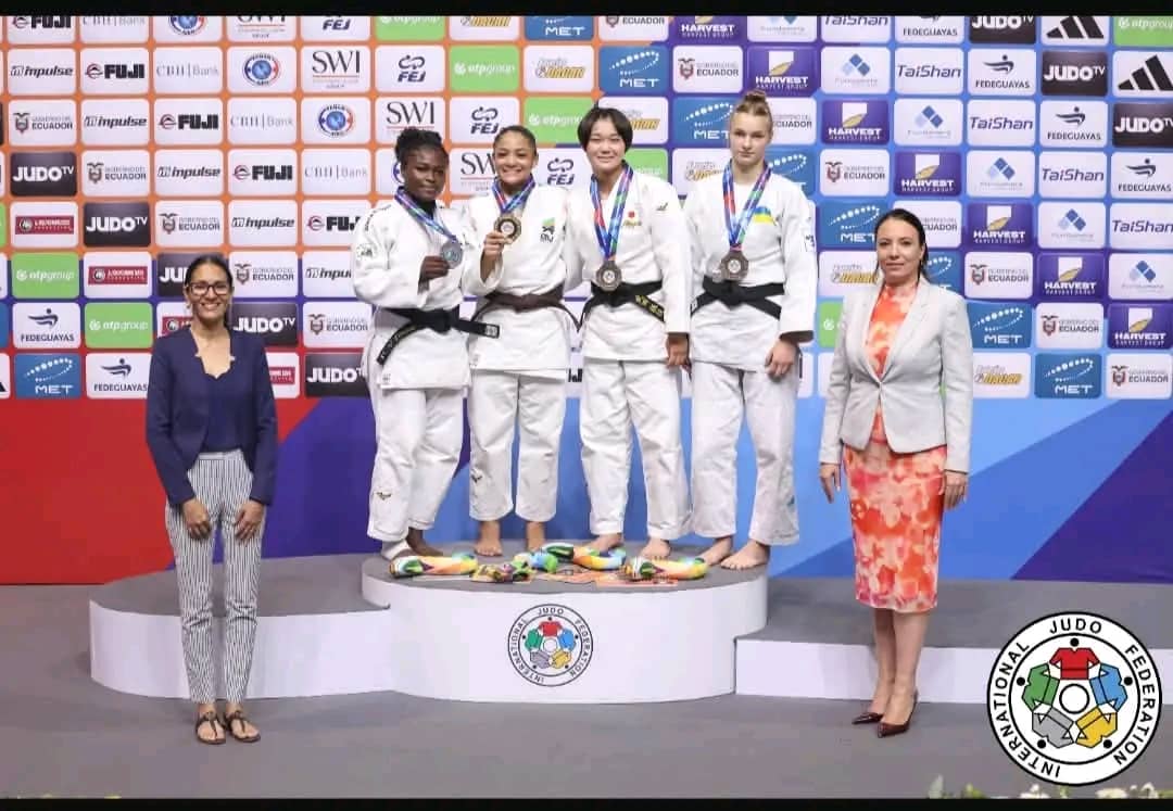 Judo : du Cameroun à la Belgique, Valérie Tombou brille au mondial des moins de 18 ans
