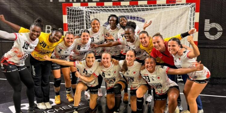 D2 féminine Française de Handball : Leaticia Pétronie Ateba, Le nouveau canon offensif de Saint-Junien