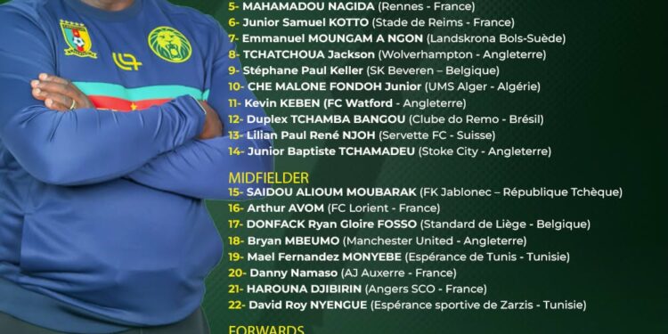 Lions Indomptables : les anciens s’effacent, une nouvelle génération arrive