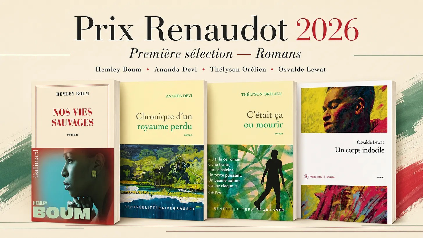 Prix Renaudot des lycéens 2026 : l’écrivaine de renom Hemley Boum en lice